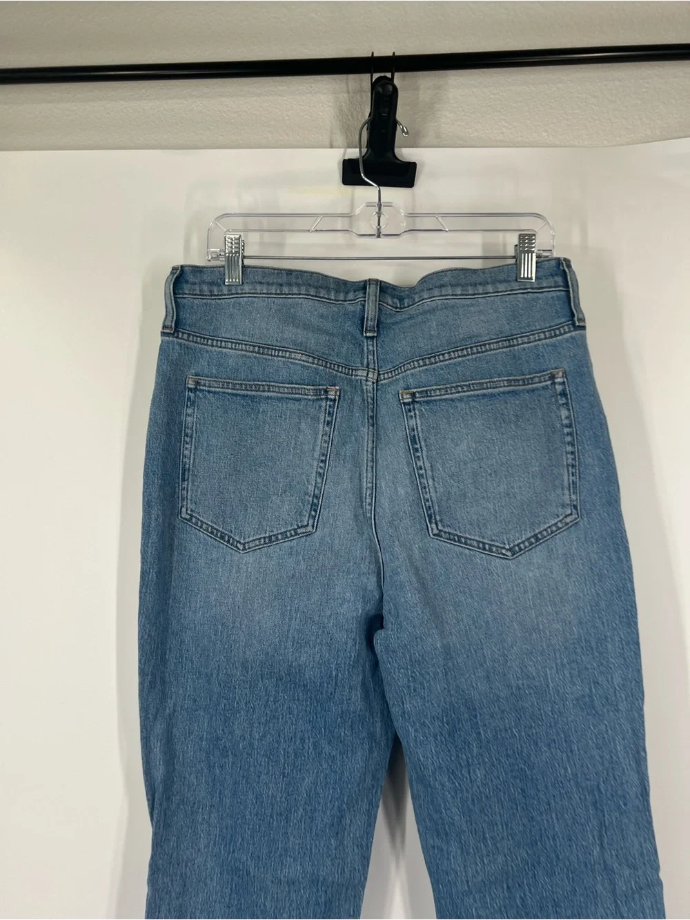 J. Crew Classic Straight Jeans in Elia Wash High Rise